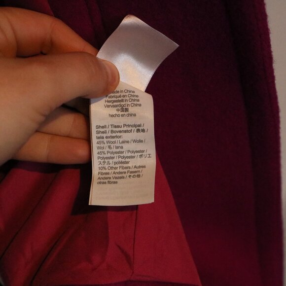 J. Crew Wool City Coat 00P - Picture 5 of 9